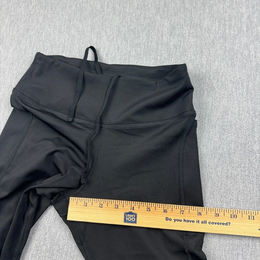 Nike Leggings Womens Small Black Dri Fit Epic Fast Cropped‎ Capri Training Yoga